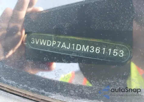 2013 Volkswagen Jetta 2.5L Se from USA, damaged, VIN 3VWDP7AJ1DM361153